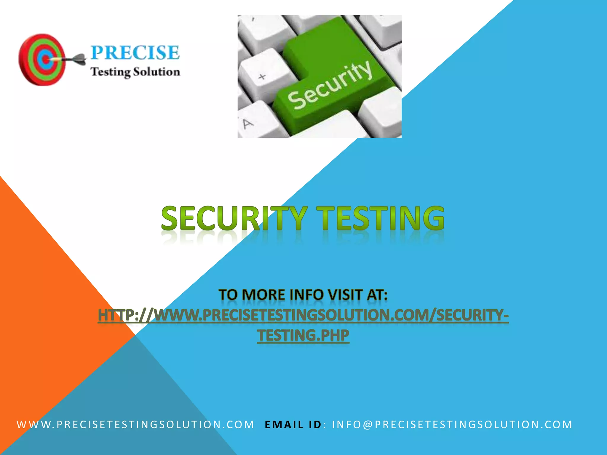 Security Testing for Web Application | PPTX | Computer Software and ...