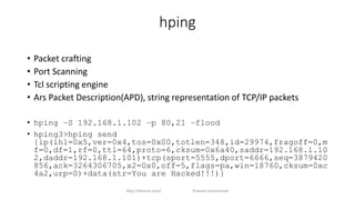 Network Security Testing Tools | PDF