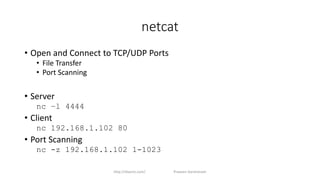 Network Security Testing Tools | PDF