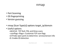 Network Security Testing Tools | PDF