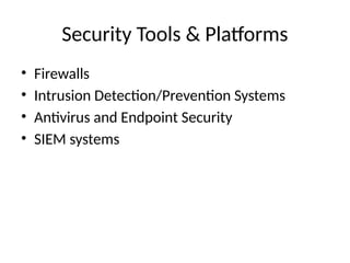 Comprehensive Network Security Tools and Attack Mitigation Strategies ...