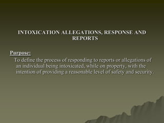 Security Training Incident Investigation And Report Writing.Ppt