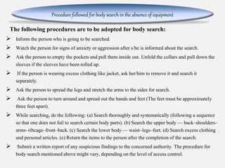Security training manual | PPTX