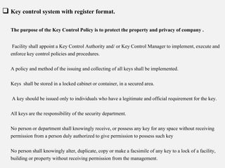 Security training manual | PPTX