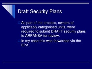 Security upgrade prioritisation wilson