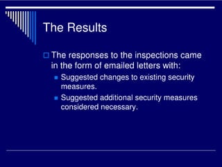 Security upgrade prioritisation wilson