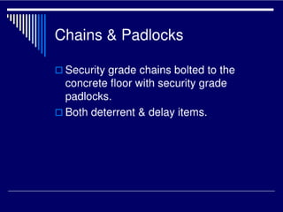 Security upgrade prioritisation wilson