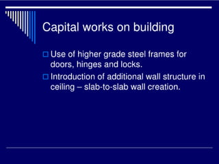 Security upgrade prioritisation wilson