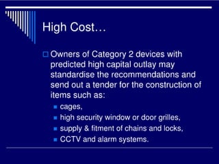 Security upgrade prioritisation wilson