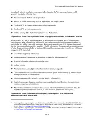 Security Web Servers