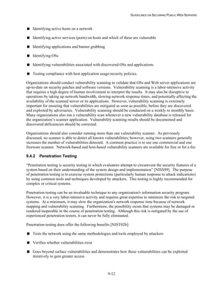 Security Web Servers