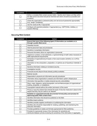 Security Web Servers