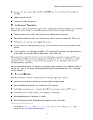 Security Web Servers