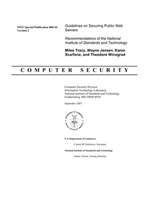 Security Web Servers