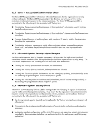 Security Web Servers