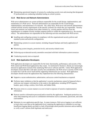 Security Web Servers