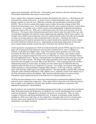 Security Web Servers