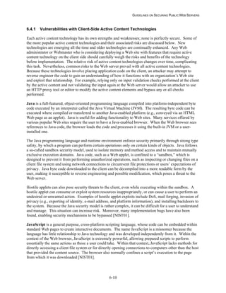 Security Web Servers