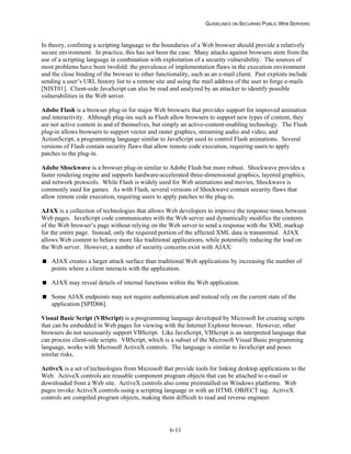 Security Web Servers