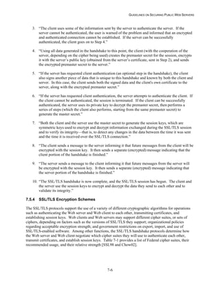 Security Web Servers