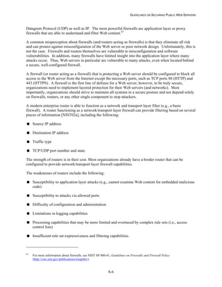 Security Web Servers