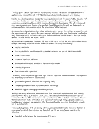 Security Web Servers