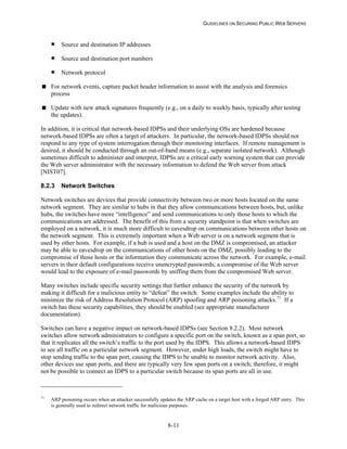 Security Web Servers