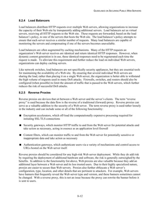 Security Web Servers