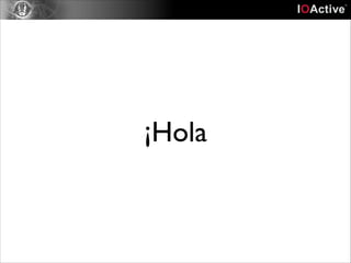 ¡Hola

 