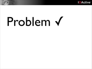 Problem ✓

 