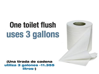 (Una tirada de cadena
utiliza 3 galones -11.355
          litros-)
 