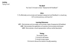 The Assessment Bullseye; Engaging students via a visual feedback ...