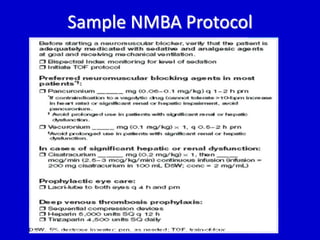 Sample NMBA Protocol 
 