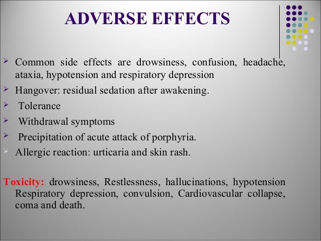 Sedatives and hypnotics
