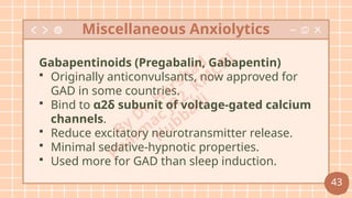 Comprehensive Overview of Sedative and Hypnotic Drugs for PG ...