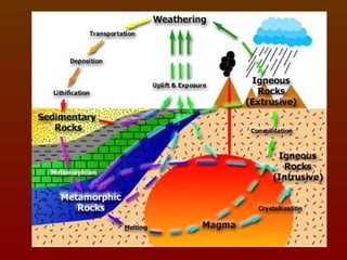 SEDIMENTARY ROCKS: are the secondary rocks which are formed from the ...