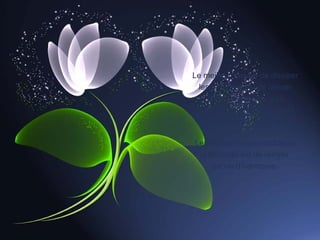 Le meilleur moyen de dissiper les ténèbres est de laisser entrer la lumière, qu’il s’agisse du monde matériel ou du monde spirituel.  Le meilleur moyen de bannir la discorde est de remplir  sa vie d’harmonie. 