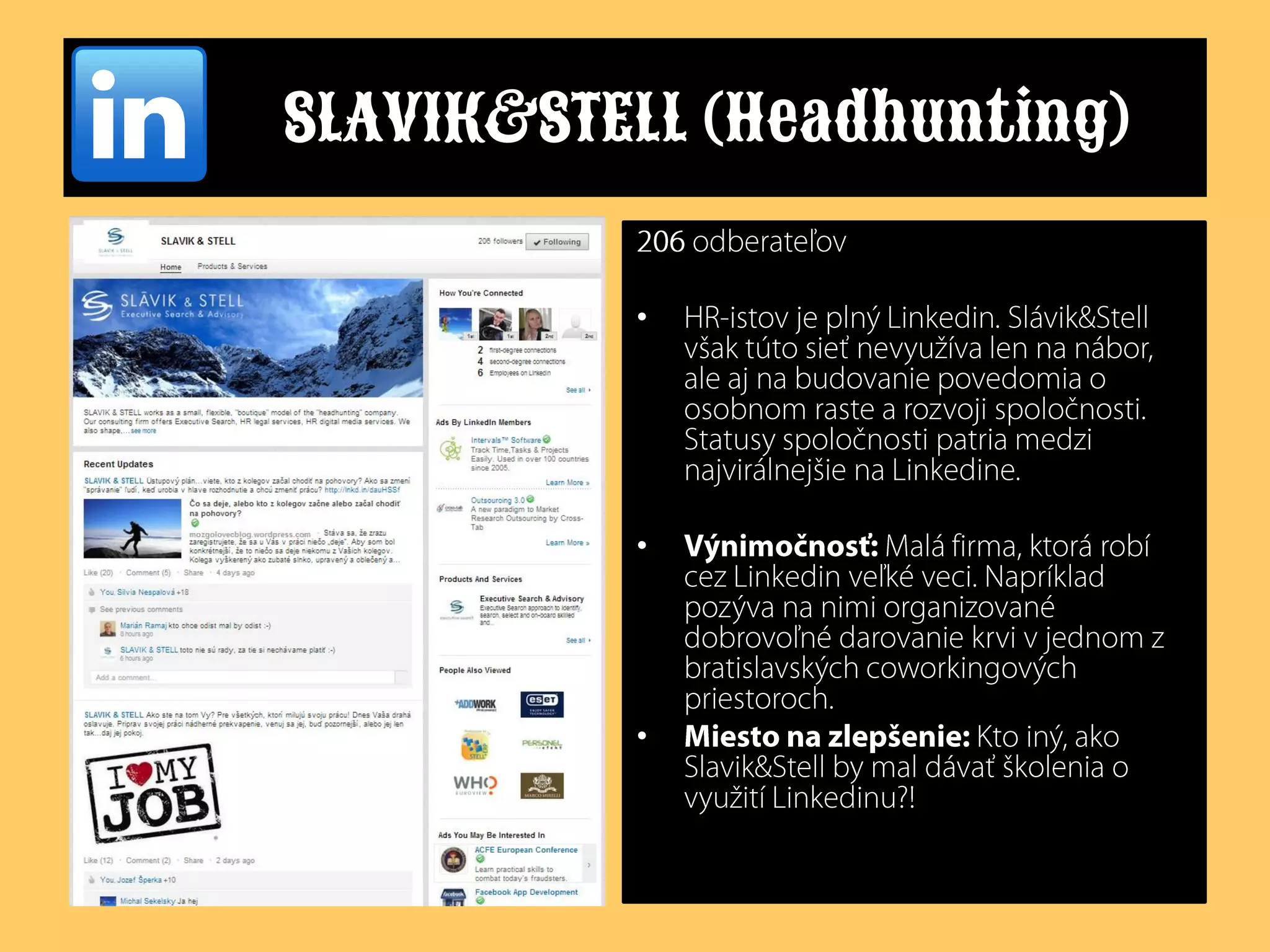 SLAVIK&STELL (Headhunting)
•

•

•

 