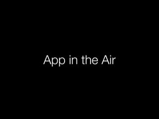 App in the Air
 