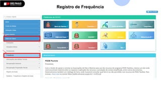 Registro de Frequência
 