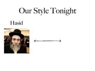 Our Style Tonight
Hasid
 