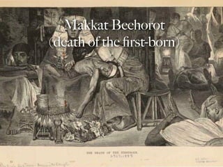 Makkat Bechorot
(death of the ﬁrst-born)
 