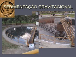 SEDIMENTAÇÃO GRAVITACIONALSEDIMENTAÇÃO GRAVITACIONAL
 