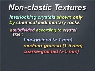 Sedimentary rock’s geology ppt science ppt | PDF