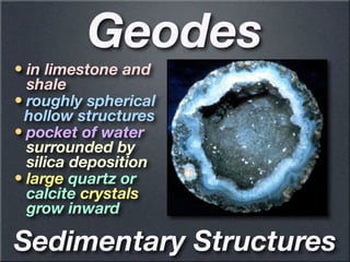 What Are Rounded Particles Like With Rocks Sedimentary rock’s geology ppt science ppt | PDF