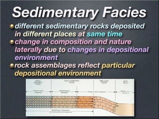 Sedimentary rock’s geology ppt science ppt | PDF