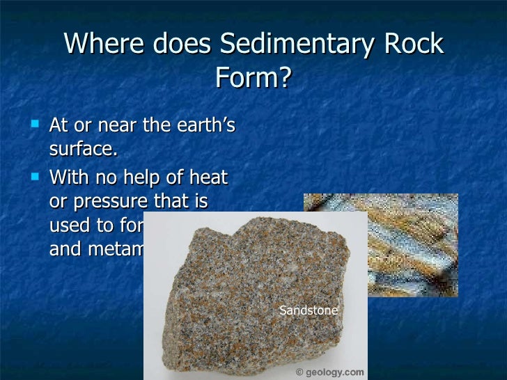 Sedimentary Rocks