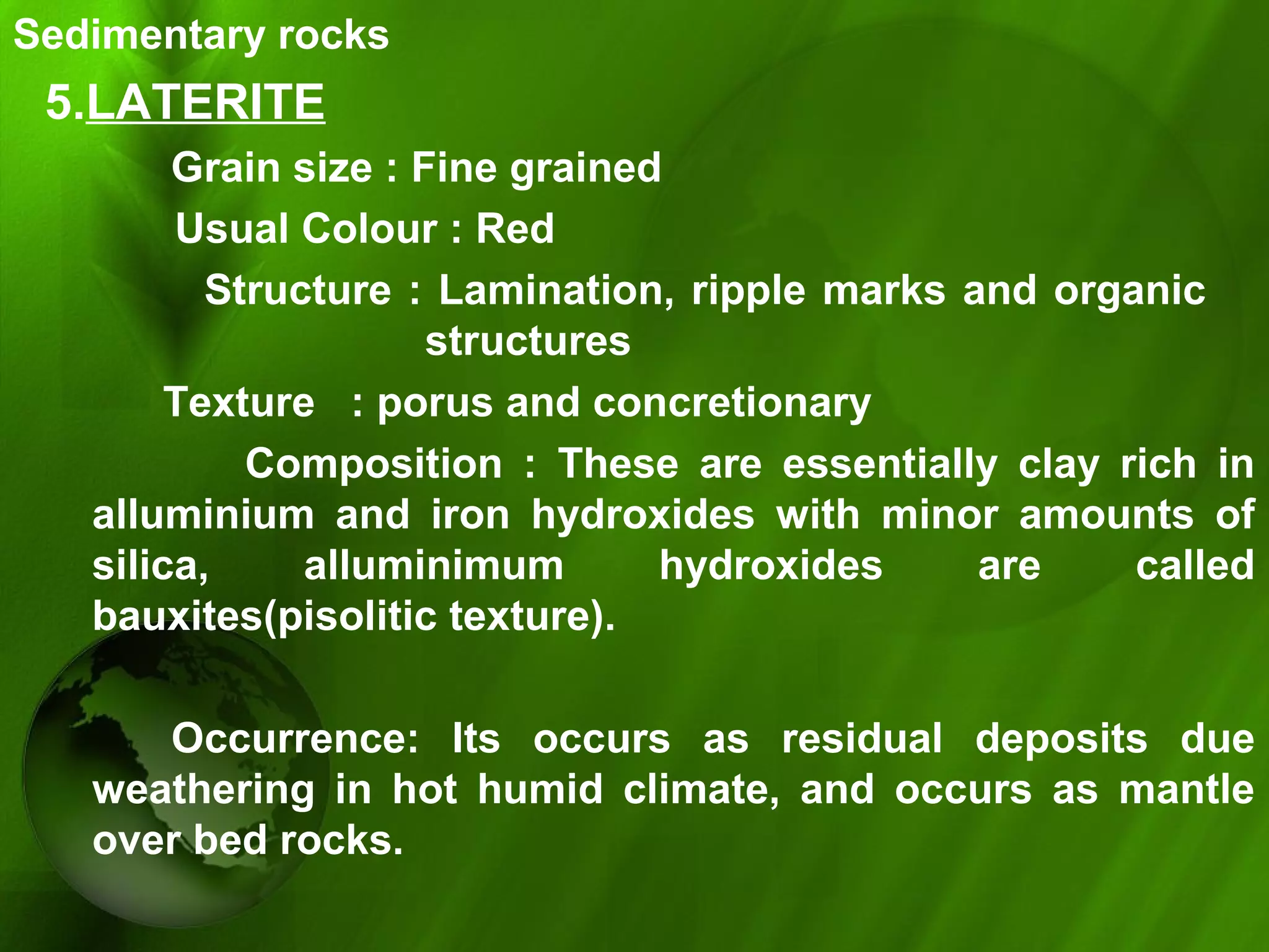 Sedimentary rocks | PPT