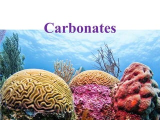 Carbonates
 