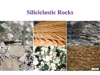 Siliciclastic Rocks
 